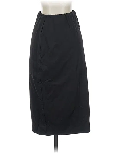 Pre-owned Assorted Brands Formal Skirt In Black