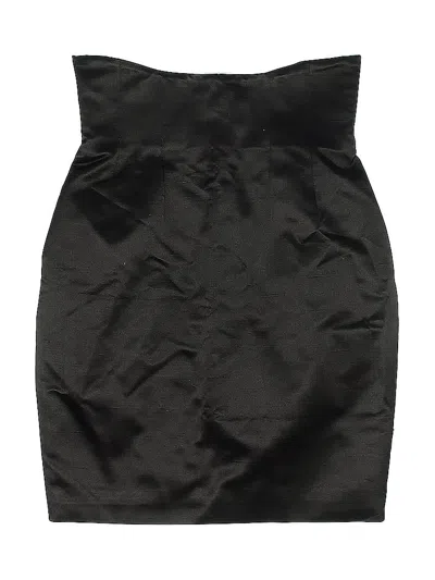 Pre-owned Assorted Brands Formal Skirt In Black