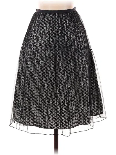 Pre-owned Assorted Brands Formal Skirt In Black