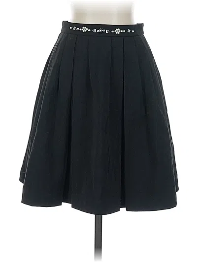 Pre-owned Assorted Brands Formal Skirt In Black