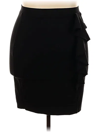 Pre-owned Assorted Brands Formal Skirt In Black