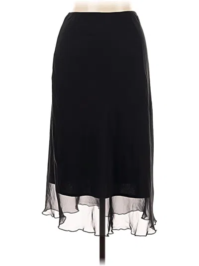 Pre-owned Assorted Brands Formal Skirt In Black