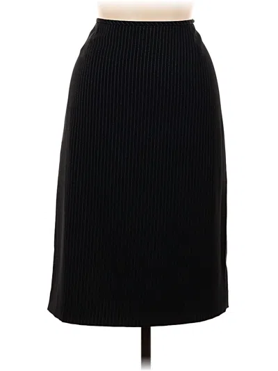 Pre-owned Assorted Brands Formal Skirt In Black