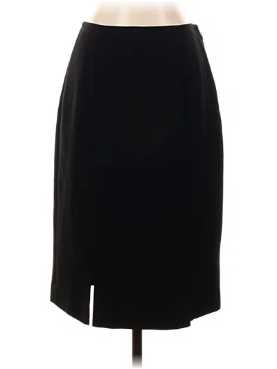 Pre-owned Assorted Brands Formal Skirt In Black