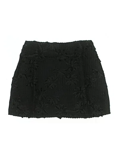 Pre-owned Assorted Brands Formal Skirt In Black