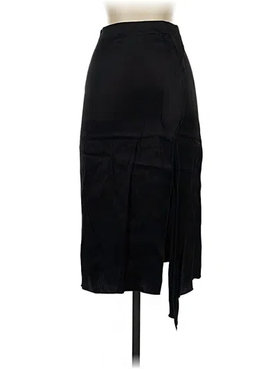 Pre-owned Assorted Brands Formal Skirt In Black