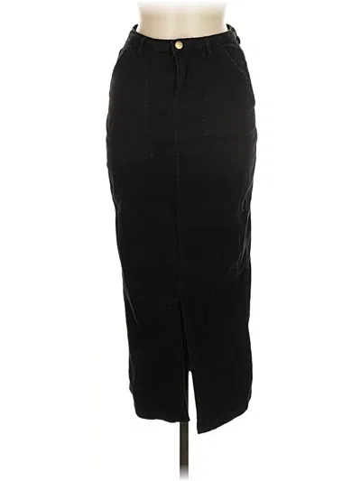 Pre-owned Assorted Brands Formal Skirt In Black