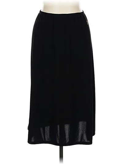 Pre-owned Assorted Brands Formal Skirt In Black