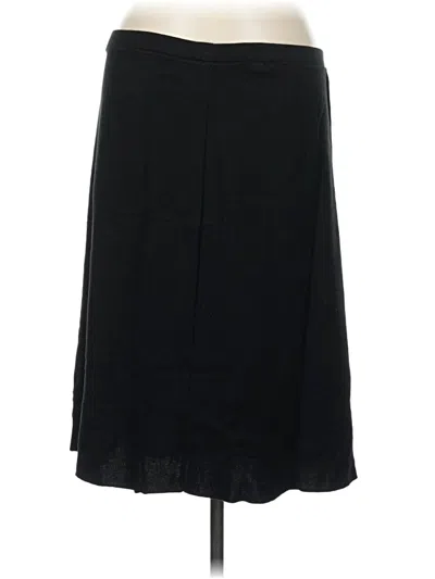 Pre-owned Assorted Brands Formal Skirt In Black