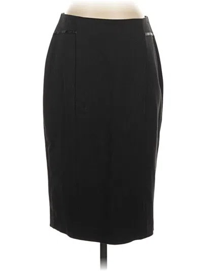 Pre-owned Assorted Brands Formal Skirt In Black