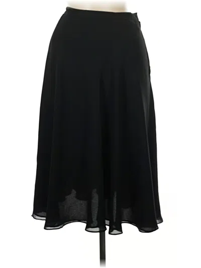 Pre-owned Assorted Brands Formal Skirt In Black