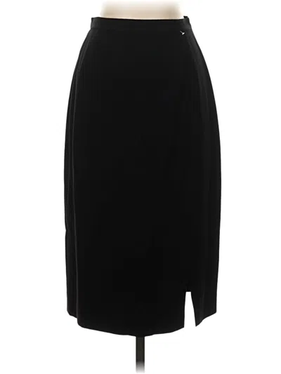 Pre-owned Assorted Brands Formal Skirt In Black