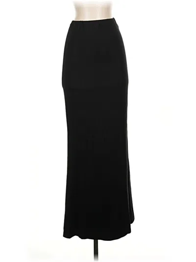 Pre-owned Assorted Brands Formal Skirt In Black