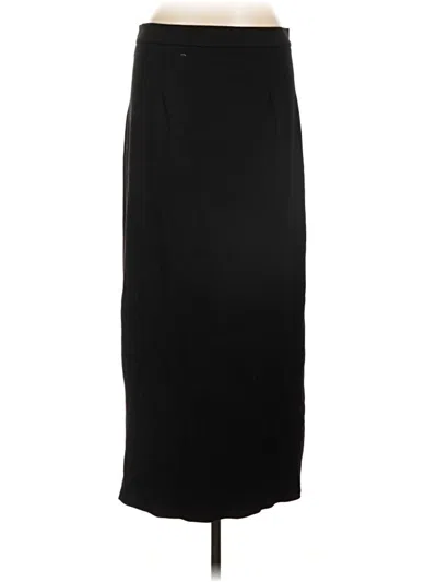 Pre-owned Assorted Brands Formal Skirt In Black