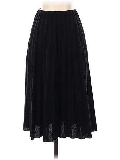 Pre-owned Assorted Brands Formal Skirt In Black