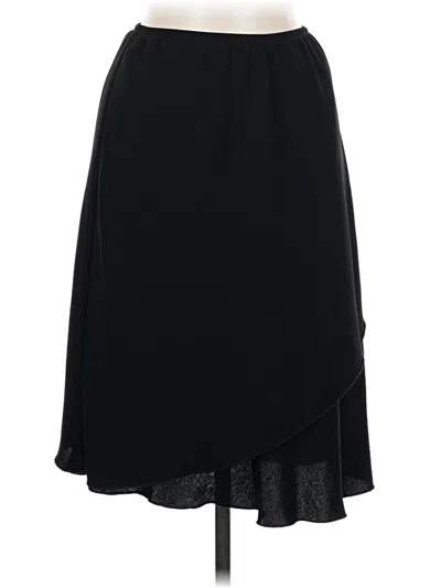 Pre-owned Assorted Brands Formal Skirt In Black