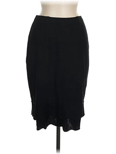 Pre-owned Assorted Brands Formal Skirt In Black
