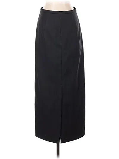 Pre-owned Assorted Brands Formal Skirt In Black