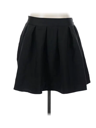 Pre-owned Assorted Brands Formal Skirt In Black