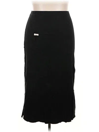 Pre-owned Assorted Brands Formal Skirt In Black