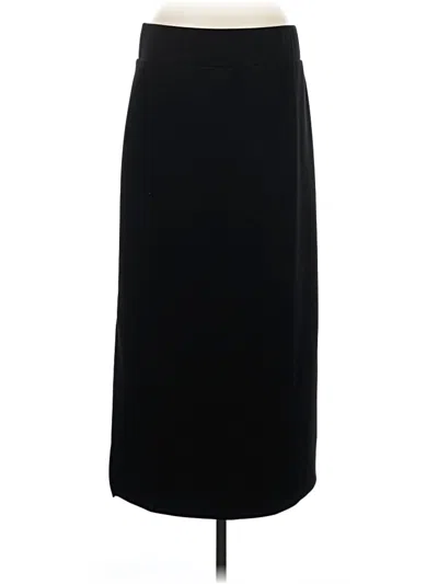 Pre-owned Assorted Brands Formal Skirt In Black