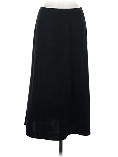 Pre-owned Assorted Brands Formal Skirt In Black