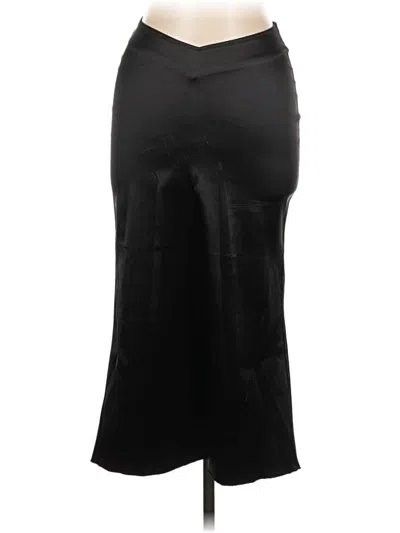 Pre-owned Assorted Brands Formal Skirt In Black