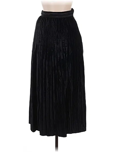 Pre-owned Assorted Brands Formal Skirt In Black