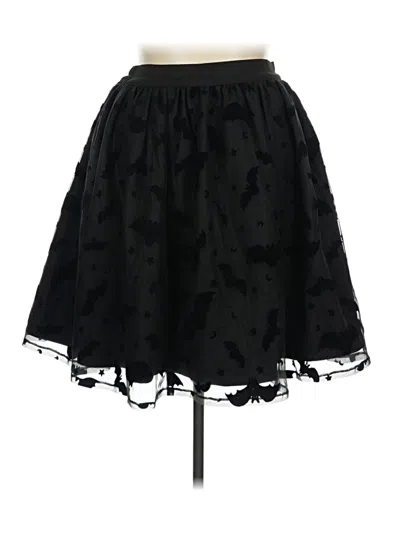 Pre-owned Assorted Brands Formal Skirt In Black