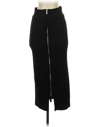 Pre-owned Assorted Brands Formal Skirt In Black
