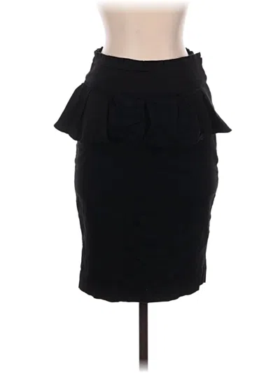 Pre-owned Assorted Brands Formal Skirt In Black