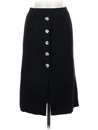 Pre-owned Assorted Brands Formal Skirt In Black