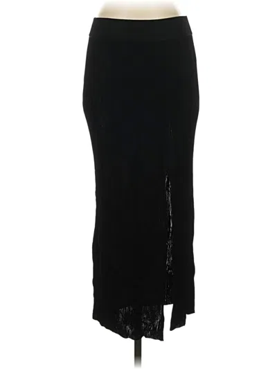 Pre-owned Assorted Brands Formal Skirt In Black