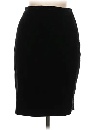 Pre-owned Assorted Brands Formal Skirt In Black