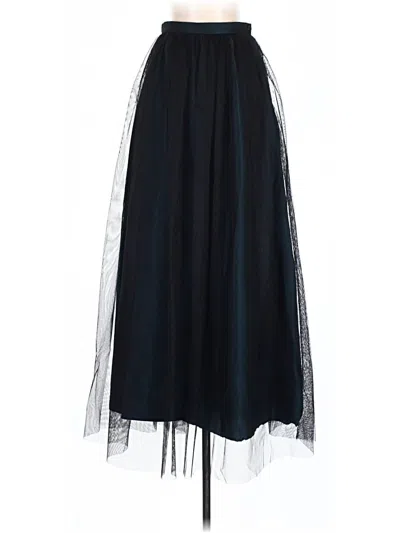 Pre-owned Assorted Brands Formal Skirt In Black