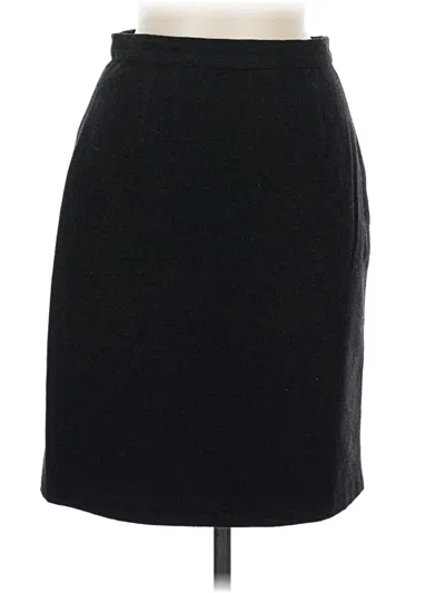 Pre-owned Assorted Brands Formal Skirt In Black