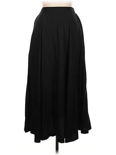 Pre-owned Assorted Brands Formal Skirt In Black