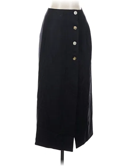 Pre-owned Assorted Brands Formal Skirt In Black