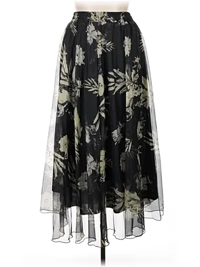 Pre-owned Assorted Brands Formal Skirt In Black