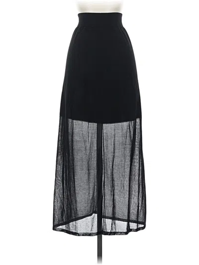 Pre-owned Assorted Brands Formal Skirt In Black