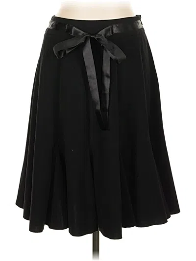 Pre-owned Assorted Brands Formal Skirt In Black