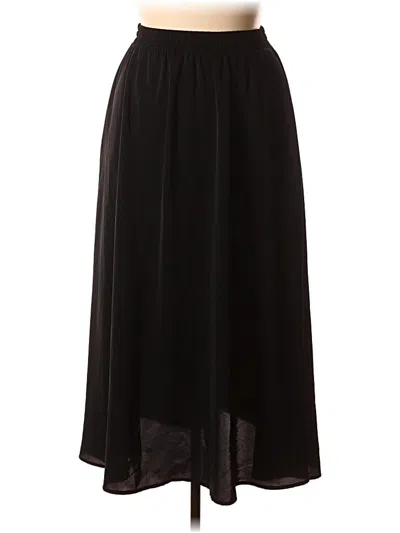 Pre-owned Assorted Brands Formal Skirt In Black
