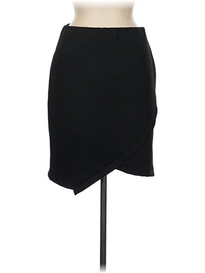 Pre-owned Assorted Brands Formal Skirt In Black