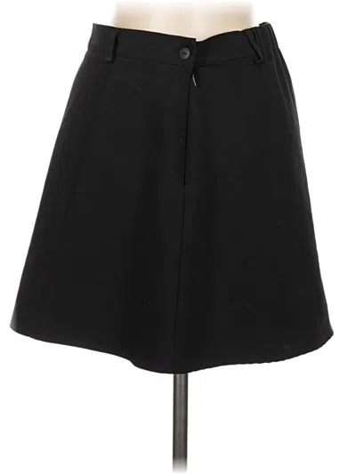 Pre-owned Assorted Brands Formal Skirt In Black