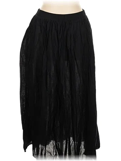 Pre-owned Assorted Brands Formal Skirt In Black