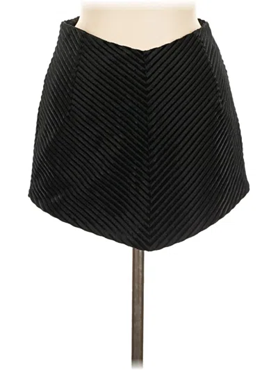 Pre-owned Assorted Brands Formal Skirt In Black