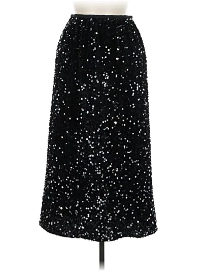 Pre-owned Assorted Brands Formal Skirt In Black