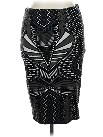 Pre-owned Assorted Brands Formal Skirt In Black
