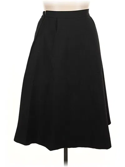 Pre-owned Assorted Brands Formal Skirt In Black