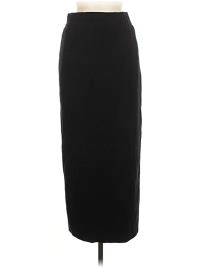 Pre-owned Assorted Brands Formal Skirt In Black